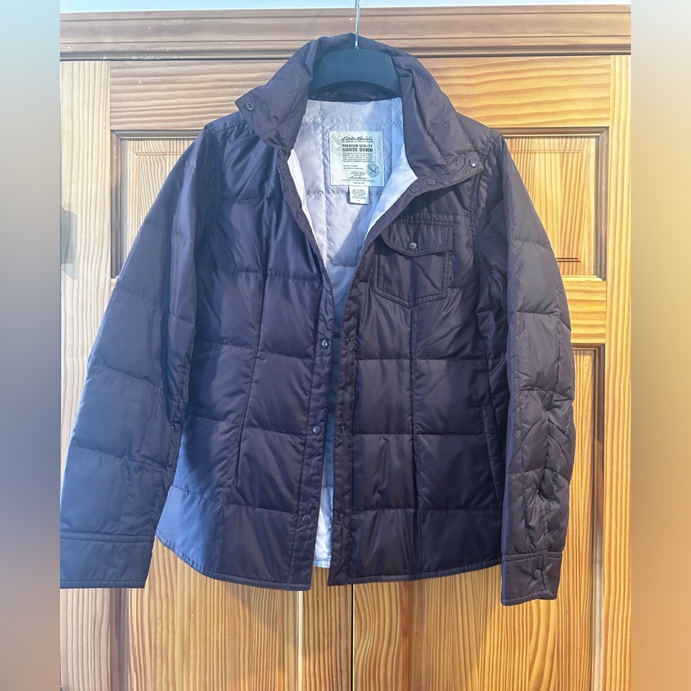 Women’s EDDIE BAUER premium goose down jacket - L